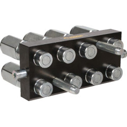 „Multifaster“ DN12-8 x 1/2" BSPP judančios dalies kamštis 3P808812GMC