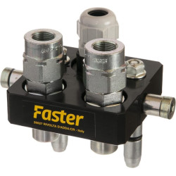 „Multifaster DN10-2 x 3/8" BSPP“ + 1 x elektrinis judančios dalies kištukas 2P3061238GMC