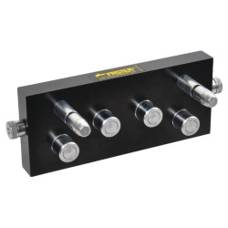 „Multifaster“ DN10-4 x M22x1,5 judančios dalies kamštis 2PS064222MC