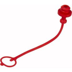 Dulkių kamštis F, raudonas, skirtas HNV-F 3/8 TMH38