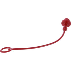 Dulkių kamštis, raudonas 3/8" SKP9F100