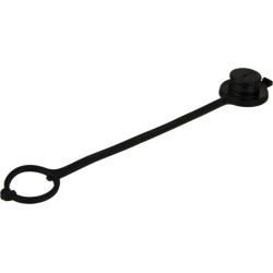 Dulkių kamštis, juodas 1/2 colio SKP9F121