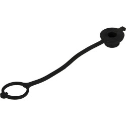 Dulkių kamštis, juodas 1/2 colio SKP9F121