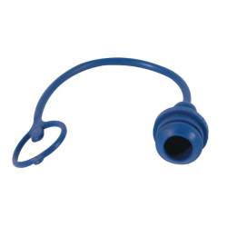 Dulkių kamštis NV 3/4" moteriškam sriegiui, mėlynas TM34B