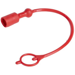 Dulkių kamštis, raudonas, skirtas HNV-M 1/4" TFH14