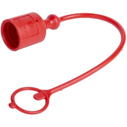 Dulkių kamštis, raudonas, skirtas HNV-M 1/2" TFH12