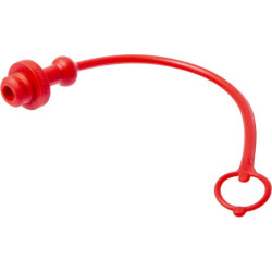 Dulkių kamštis F, raudonas, skirtas HNV-F 1/4 TMH14