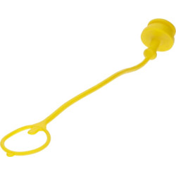 Apsauginis dangtelis, geltonas PVC, skirtas 1 colio ANV kištukui TMA1Y (lizdas)