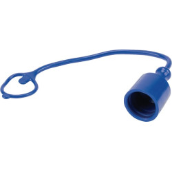 Mėlynas PVC dangtelis ANV kištukui TFA34B