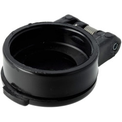 Juodas dulkių dangtelis, 1/2 colio spaustukas SKV9F121CL