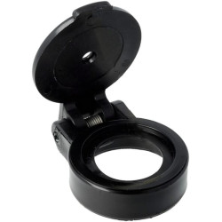 Juodas dulkių dangtelis, 1/2 colio spaustukas SKV9F121CL