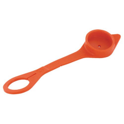 Oranžinis dulkių dangtelis, skirtas 2FFI TM2FI14 lizdui