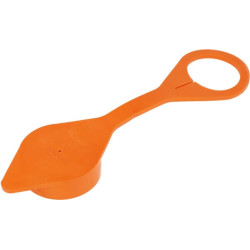 Oranžinis dulkių dangtelis, skirtas 2FFI TM2FI12 lizdui