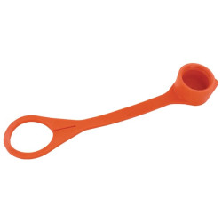 Dangtelis nuo dulkių, oranžinis, skirtas vyriškam 2FFI TF2FI58 kištukui