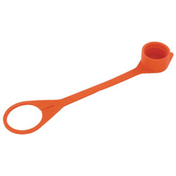 Dangtelis nuo dulkių, oranžinis, skirtas 2FFI TF2FI1 kištukui