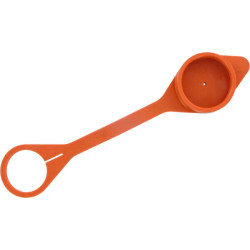 Oranžinis dulkių dangtelis, skirtas 2FFI TM2FI34 lizdui