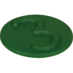 Žymeklio spaustukai 3, žali SKV9FCL3GREEN