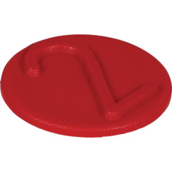 Žymeklio spaustukai, 2 vnt., raudoni SKV9FCL2RED