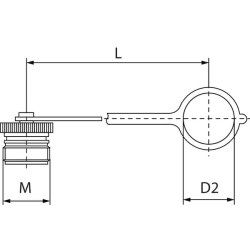 Dulkių kamštis HA16 išorinis HA9M160