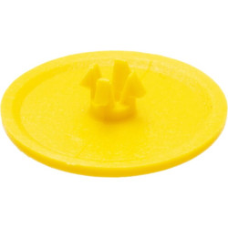 Spalvotas spaustukas geltonas IDG