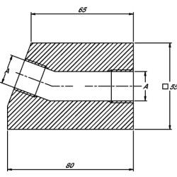 Suvirinimo blokas 3/8 BSP AB06