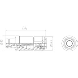 Adapterių rinkinys 3/8" DN 10 MC103646904