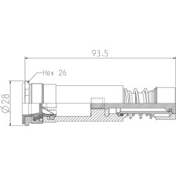 Jungiamųjų jungčių komplektas DN10 1/2" MC103651906
