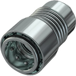 1/2 dalis, ISO-A tipo moteriškas lizdas, 4BM4DCPV05, KIT4BM4DCPVES3