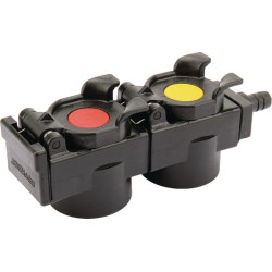 Dangtelis ir išleidimo angos 2 vnt., atstumas: 55 mm TARV255GR