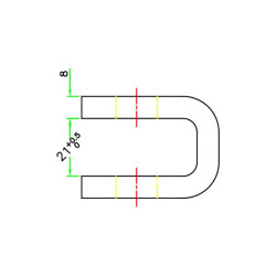 Cilindras D25-40-150 DA D2540150DW