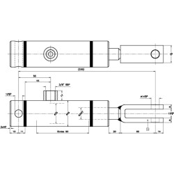 Stabdžių cilindras EPL20/100 BC20100