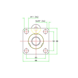 Cilindro greito atjungimo jungtis CW10 D203080CW1