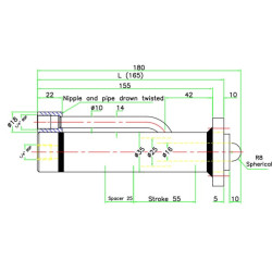 Cilindro greito atleidimo CW0 ilgas D162555CW0L