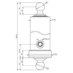 Vertimo cilindras 4731S50