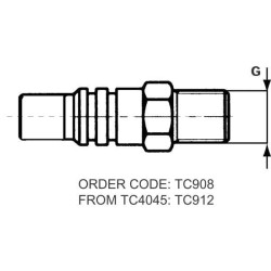 Teleskopinis cilindras TC 3063 TC3063