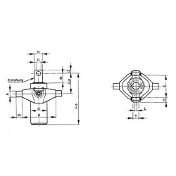 Teleskopinis cilindras 4T 2 pakopų TC4505WEB