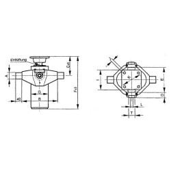 Teleskopinis cilindras 8T 3 pakopų TC6012WEB