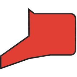 Valytuvo strypas ASU 110x122.2x7.1/12mm ASU110122271T38