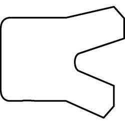 Šarnyrinis sandariklis 23x15x5,7 mm Kramp SA152357UN