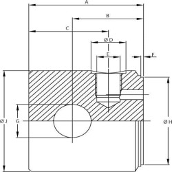 Galinio dangtelio anga, skersmuo 16,2, skersmuo 40 3/8" DC39BEVDN040