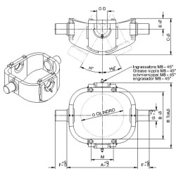 Trunnion lopšys TC999012