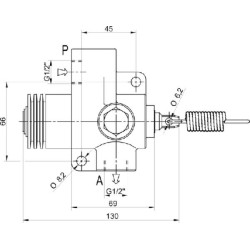Galinis vožtuvas 1/2" VFC-TS-NO VFCTS12