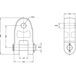Šakės galvutė TL25352100KR