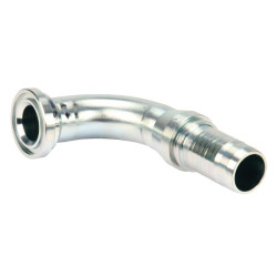 Įdėklas DN13 flanšas Ø44,5 mm 90° PFL131690