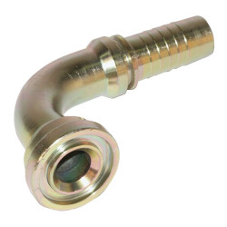 Įdėklas su flanšu DN40-Ø71.4mm-90° PFL403290