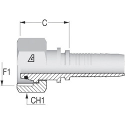 Įdėklas DN25-M36x2.0-28L PGLO2536