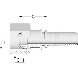 Įdėklas DN10-3/8 BSP PFN106