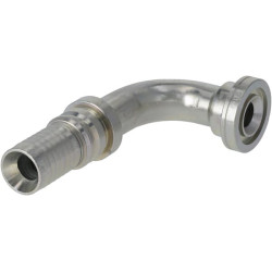 Presuojama jungtis 4SH-DN25 su ø41,3 mm flanšu 90° SFSH251290G2