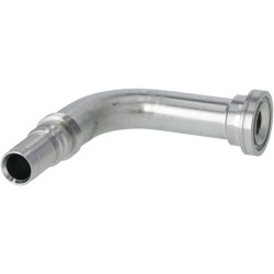 Presuojama jungtis 4SH-DN25 su flanšu ø47,6mm 90° H125 SFSH251690H125G2