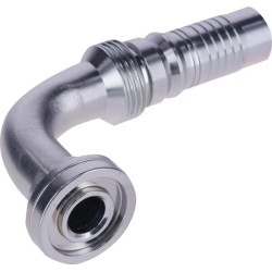 Presuojama jungtis 4SH-DN20 su flanšu ø31,8mm 90° SFSH200890G2